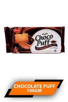 Monde Chocolate Puff Biscuit 100gm